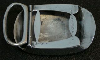 Vintage Sterling Silver Belt Buckle by Blackinton 2