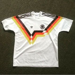 Adidas Retro Vintage 1988 - 1990 West Germany Home Football Shirt - Xl