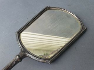 Vintage Sterling Silver Hand Mirror 2