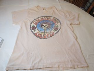 Grateful Dead Skull Roses Kelley Mouse Vintage Concert T Shirt 1978