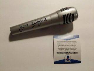 Jerry Seinfeld Beckett Signed Microphone Rare Autographed Iconic Comedian Unique