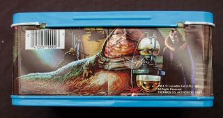 Vintage RETURN OF THE JEDI Lunchbox & Thermos (1983) Star Wars - C - 8/C - 8.  5 6