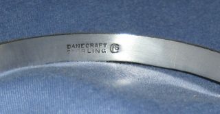 Vintage Danecraft Felch Wheat Sterling Silver Bracelet 3