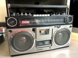 Sanyo M 9990 M9990 Stereo Boombox | Vintage Boom Box 1979