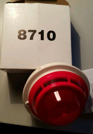 Faraday / Siemens 8710 Fire Alarm Smoke Detector Rare
