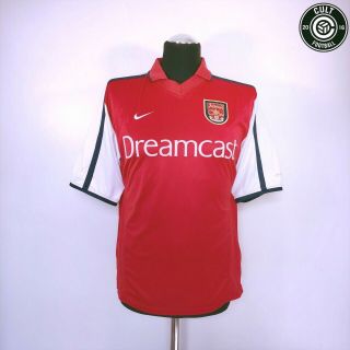 PIRES 7 Arsenal Vintage Nike Home Football Shirt 2000/02 (S) SEGA Dreamcast 2