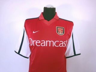 PIRES 7 Arsenal Vintage Nike Home Football Shirt 2000/02 (S) SEGA Dreamcast 3