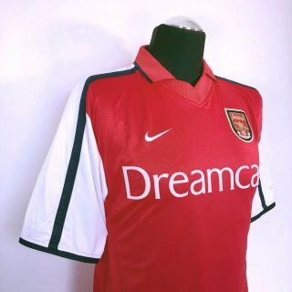 PIRES 7 Arsenal Vintage Nike Home Football Shirt 2000/02 (S) SEGA Dreamcast 5