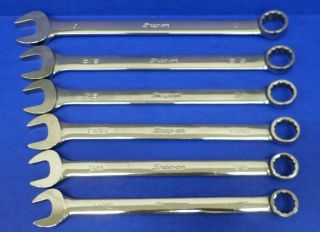 Vintage SNAP - ON 11 Piece Wrench Set OEX12B - OEX32B 3/8 