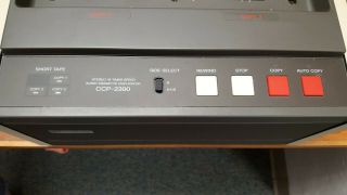 Vintage SONY CCP - 2300 Audio Cassette Duplicator High Speed with Cover 2