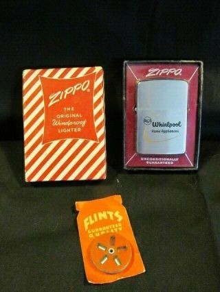 Vintage Zippo Cigarette Lighter For Rca Whirlpool Appliances Mib