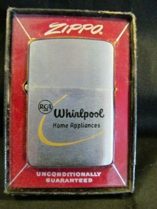 Vintage Zippo Cigarette Lighter for RCA Whirlpool Appliances MIB 2