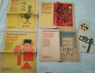 Vintage The Sesame Street Learning Kit 1970 7