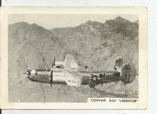 Ww2 Airplane Photo Convair B 24 Liberator Plane