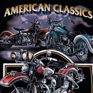 Vintage Harley - Davidson 3 - D Emblem Mens 1992 American Classics Xlarge Made Usa