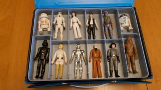 Vintage Star Wars Figures With Collector 