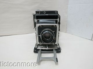 Vintage Graflex Speed Graphic Model1000 Camera Rodenstock Optar Lens 135mm F/4.  5
