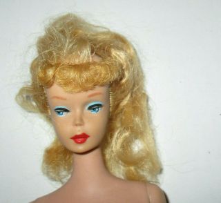 Vintage Barbie 4 Blonde Ponytail Tlc 850 1961