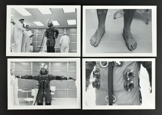 Twenty Two Vtg B&w Photographs Rusty Schweickart Nasa Space Suit Test