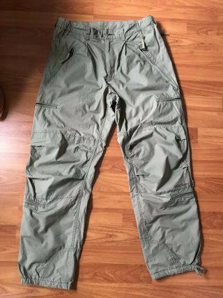Wtaps Mil Spec Olive Zip Cargo Pants Waist Size 28 - 32 Olive Vintage Pocket