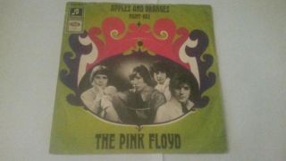 Pink Floyd Apples And Oranges / Paint Box German Ps C 23 674 Rare 7 " 45