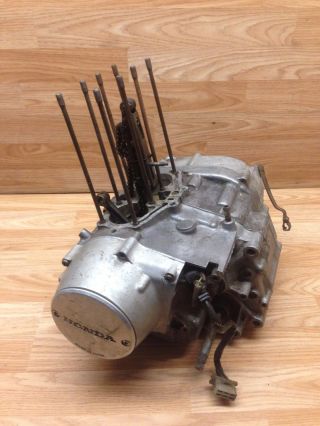 Honda Cb125 Te Twin Complete Rebuilt Engine Bottom End Rare Classic Cb 125 T