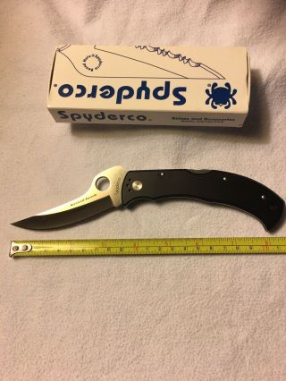 Spyderco MASSAD AYOOB C60p Discontinued and very rare inbox a collector must 11