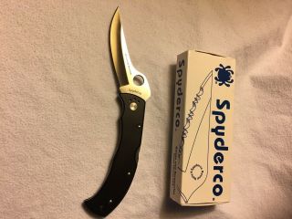 Spyderco Massad Ayoob C60p Discontinued And Very Rare Inbox A Collector Must