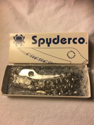 Spyderco MASSAD AYOOB C60p Discontinued and very rare inbox a collector must 2