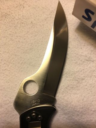 Spyderco MASSAD AYOOB C60p Discontinued and very rare inbox a collector must 6