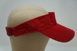 Rare Vintage POLO SPORT Ralph Lauren Spell Out USA Flag Visor Hat Cap 90s NWT 3