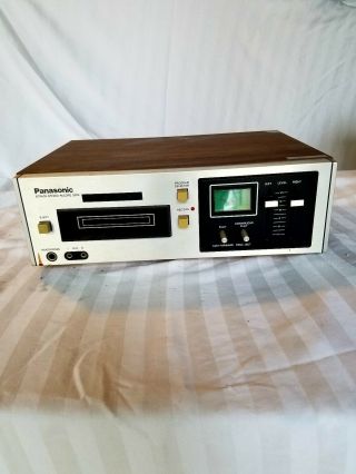 Vintage Panasonic Rs 805 Us 8 Track Tape Recorder/player Deck