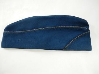 Usaf Military Garrison Flight Cap Officers Field Grade Size 7 3/8