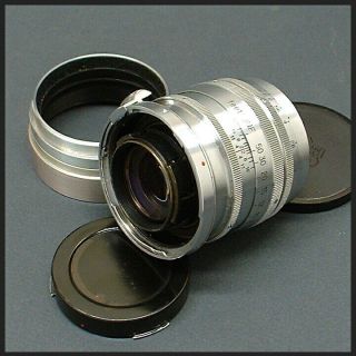 Vintage NIKON Nikkor - P.  C 8.  5cm (85mm) f/2 portrait lens for rangefinder 3