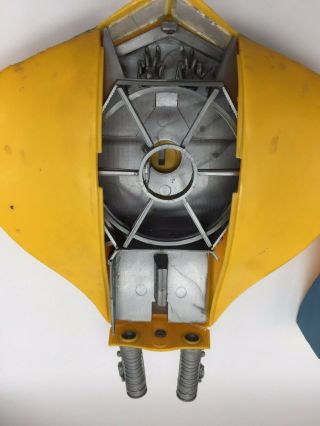 Vintage Voyage To The Bottom Of The Sea Flying Sub Submarine Model Toy AURORA 5