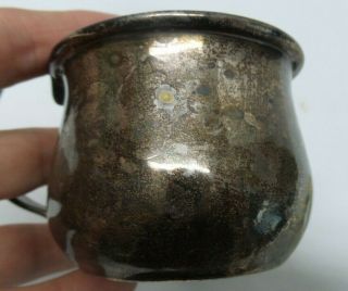 Antique Porter Blanchard Arts & Crafts Sterling Silver Baby Punch Cup 6