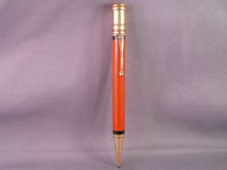 Parker Vintage Big Red Orange Senior Duofold Pencil