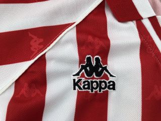 Vintage Atletico Bilbao Football Shirt 1995 home maglia calico Camiseta Kappa 3