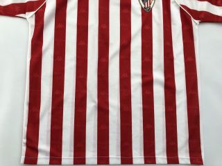 Vintage Atletico Bilbao Football Shirt 1995 home maglia calico Camiseta Kappa 5