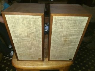 Acoustic Research Ar - 4 Speakers.  Rare Pair (non - X) Great Shape,  Sound