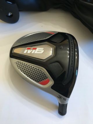Rare Tour Issue Taylormade M6 15 3w Head Only 3