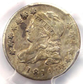 1814 Capped Bust Dime 10c " Small Date " - Pcgs Xf Detail (ef) - Rare Coin