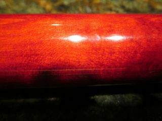 Vintage McDermott E - B5 pool cue in Ruby Red Stain and Irish Linen Wrap 5