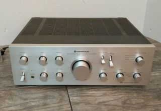 Vintage Kenwood Amplifier Ka - 601 Stereo Integrated.  For Parts/repair