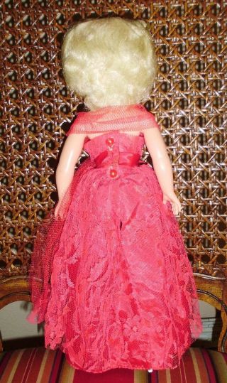 Vintage Horsman Cindy fashion/high heeled platinum blond doll wardrobe suitcase 3