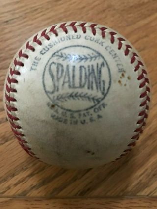 Vintage 1940’s Official Ford Frick Spalding National League Baseball 5