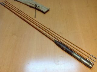 Vintage Bamboo Fly Rod,  Abbey & Imbrie,  Schultz N.  Y.