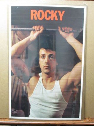 Rocky The Movie Vintage Italian Stallion Poster 1977 Stallone Inv 3044