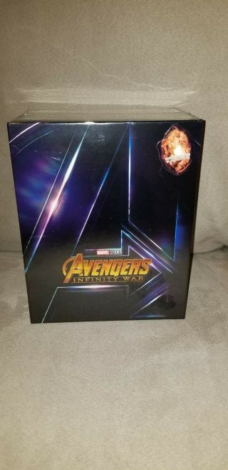 Avengers Infinity War Blufans One Click Triple Steelbook Set Rare