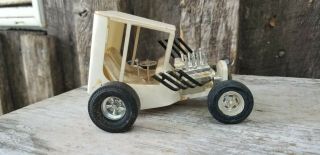 Vintage Hotrod Plastic Built Model Car Race Tilt Cruiser Barris Style